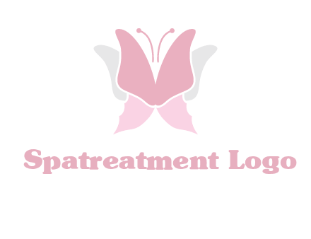 abstract butterfly logo
