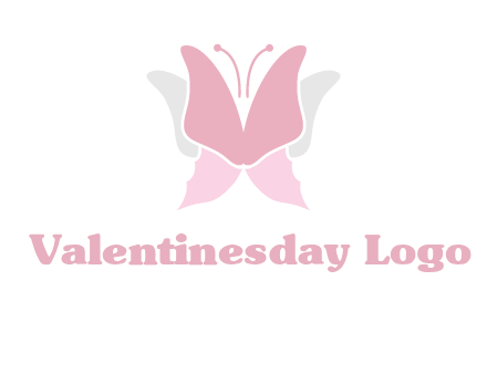abstract butterfly logo