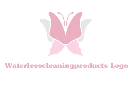 abstract butterfly logo