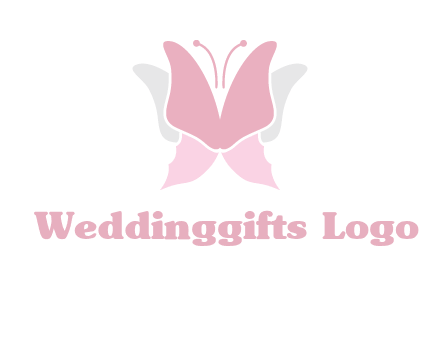 abstract butterfly logo