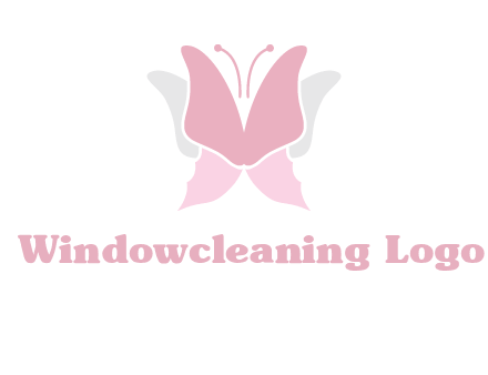 abstract butterfly logo