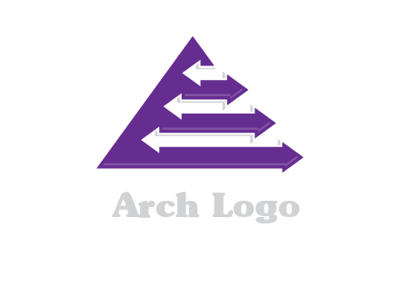 arrows pyramid logo