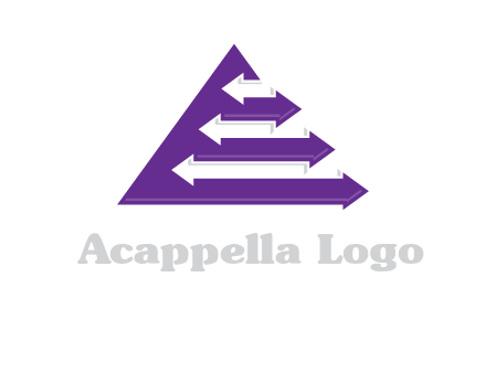 arrows pyramid logo