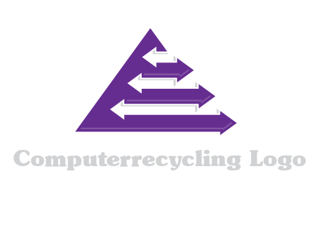 arrows pyramid logo