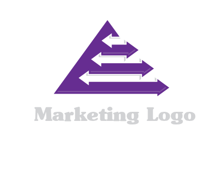 arrows pyramid logo