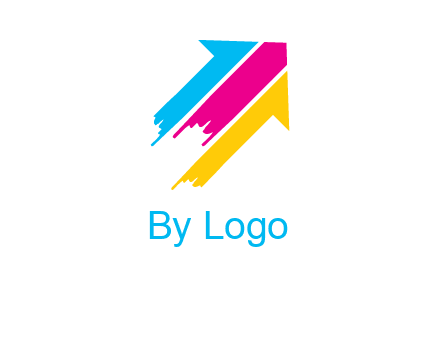 painted arrow logo