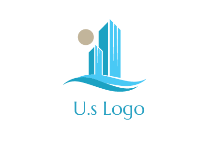 wave building logo