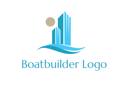 wave building logo