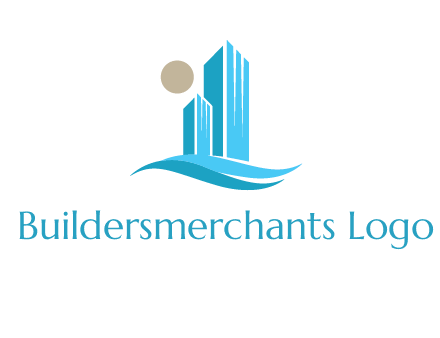 wave building logo
