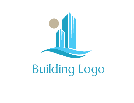 wave building logo