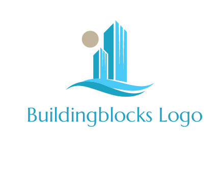 wave building logo