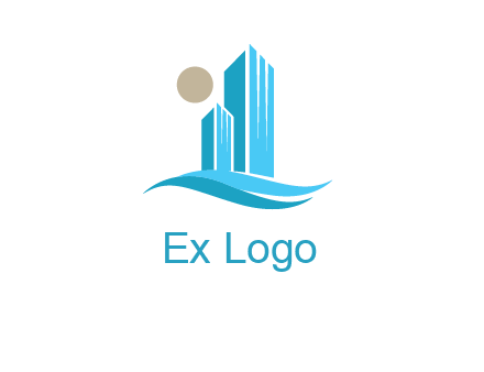 wave building logo