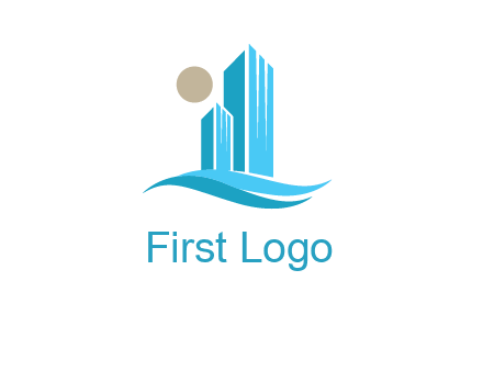 wave building logo