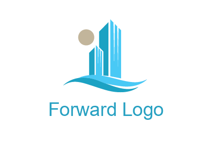 wave building logo