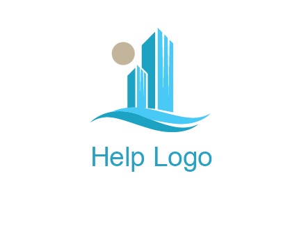 wave building logo