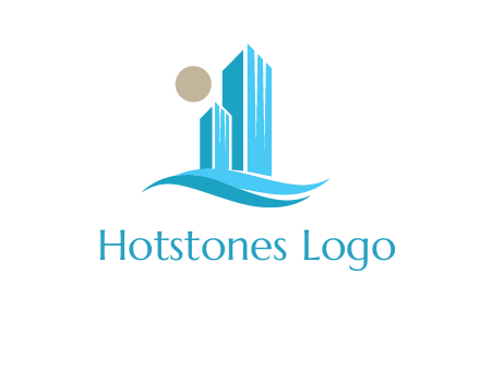 wave building logo