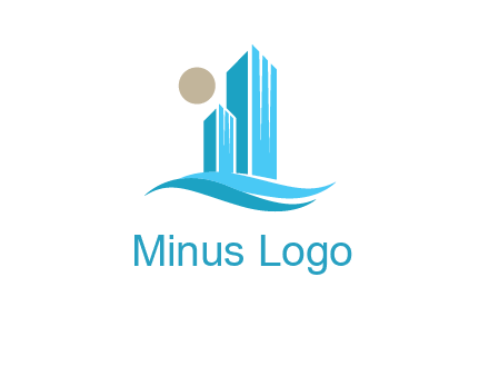 wave building logo