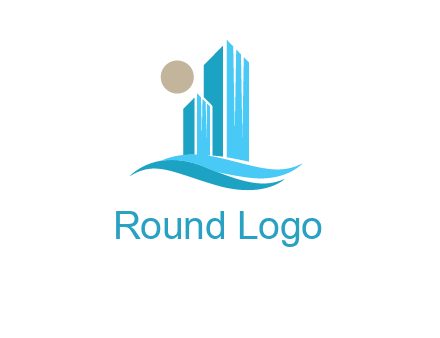 wave building logo