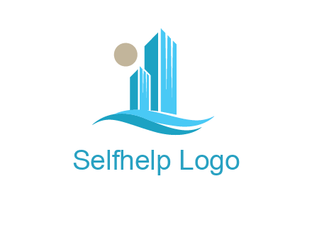 wave building logo