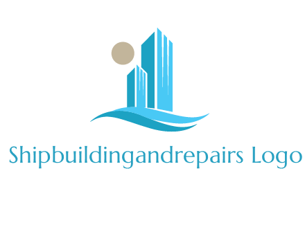 wave building logo