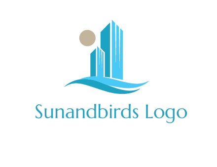 wave building logo