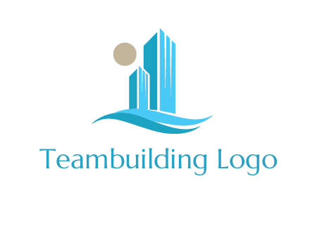 wave building logo