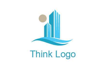wave building logo