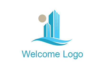 wave building logo