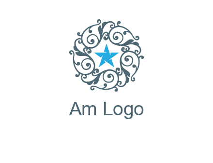 ornamental star logo