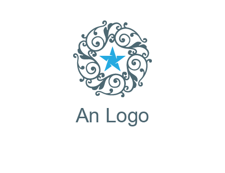 ornamental star logo
