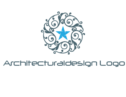 ornamental star logo
