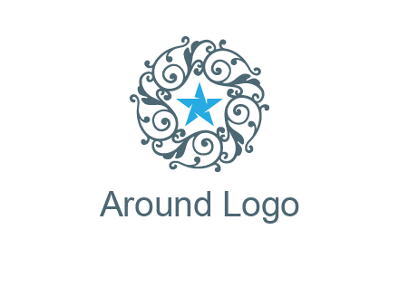 ornamental star logo