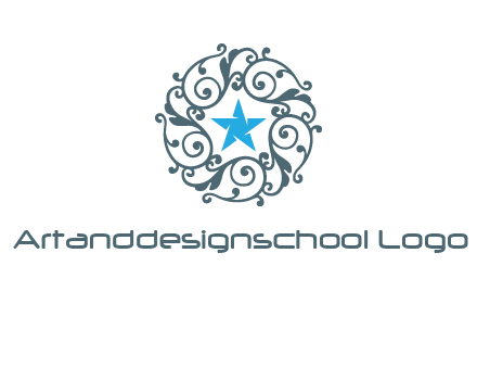 ornamental star logo