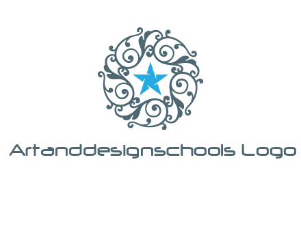 ornamental star logo