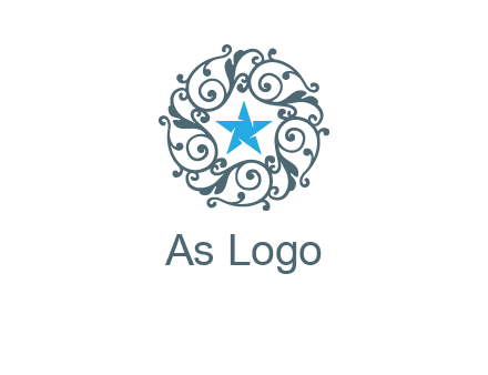 ornamental star logo