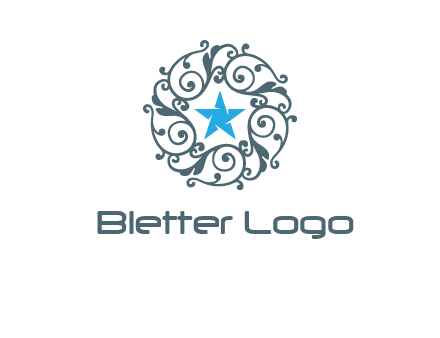 ornamental star logo