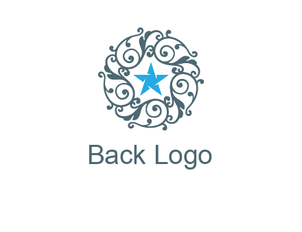 ornamental star logo
