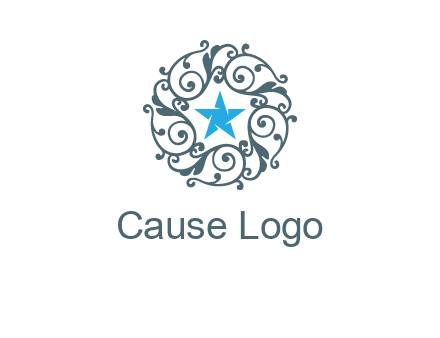 ornamental star logo