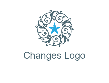 ornamental star logo