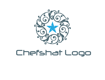 ornamental star logo
