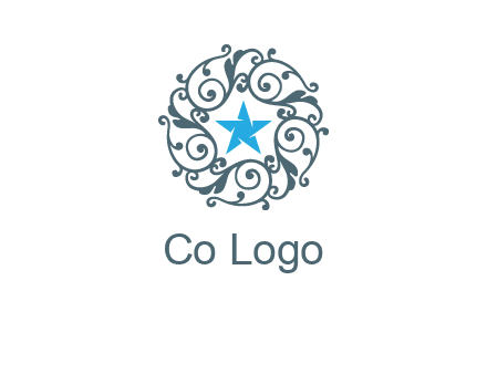 ornamental star logo