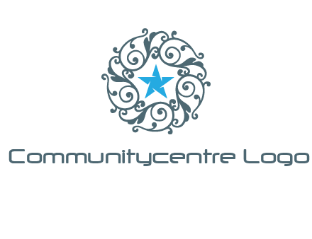 ornamental star logo