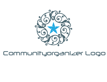 ornamental star logo