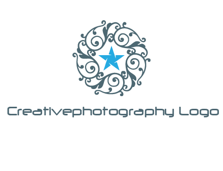 ornamental star logo