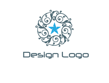 ornamental star logo