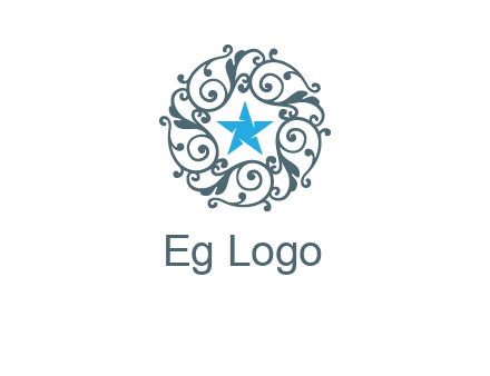 ornamental star logo