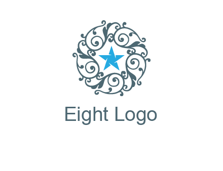 ornamental star logo