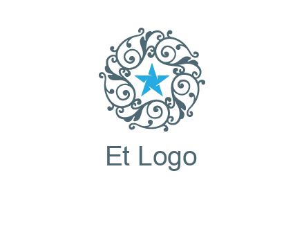 ornamental star logo