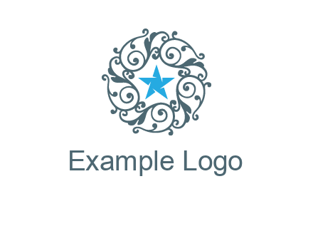ornamental star logo
