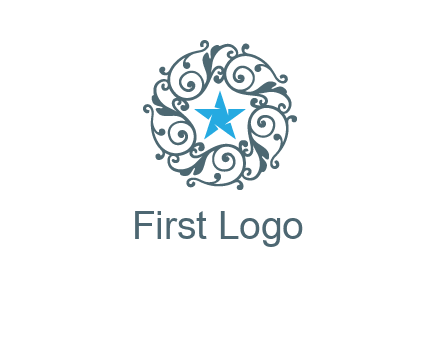 ornamental star logo